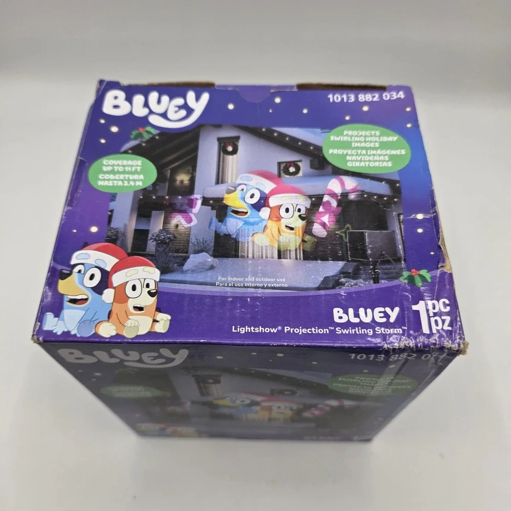 Bluey Lightshow Projection Swirling Storm Christmas LED Projector Outdoor Indoor
